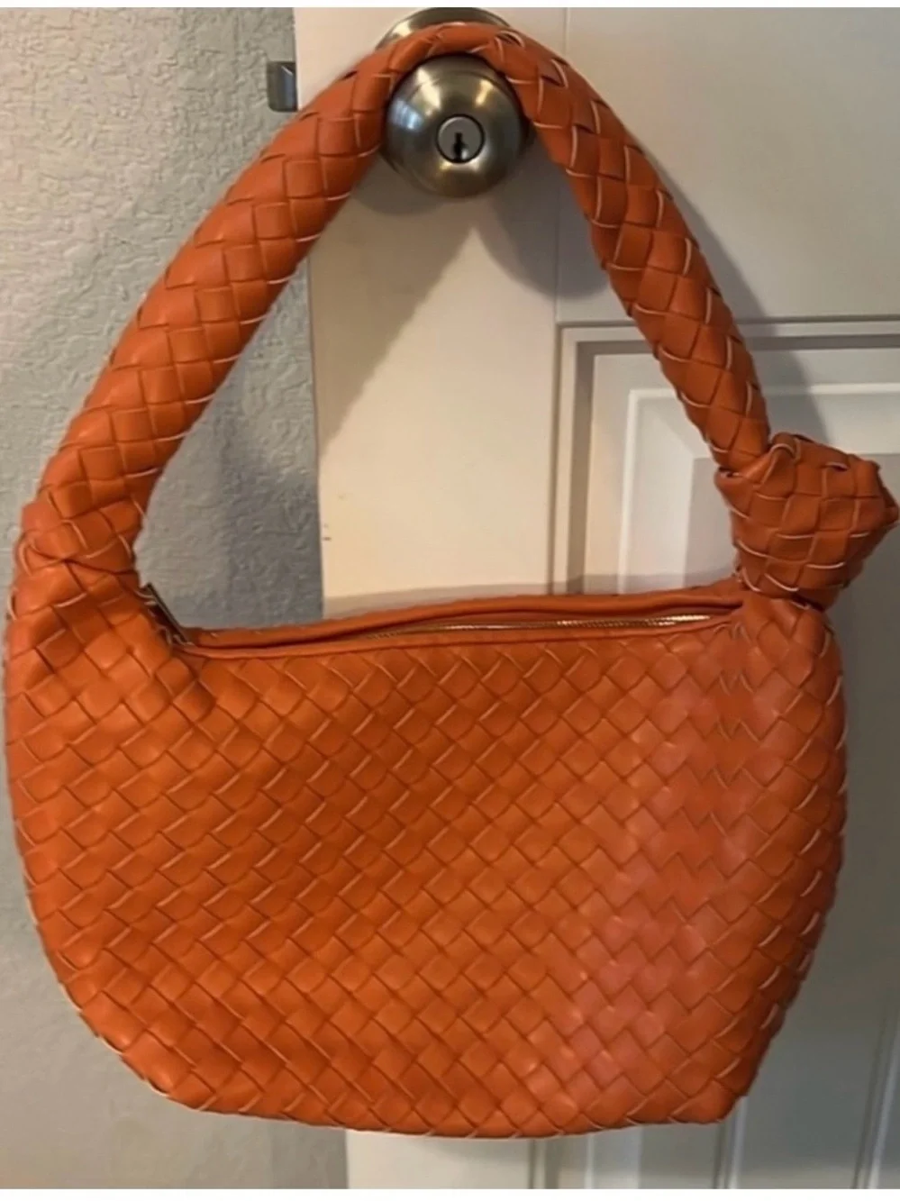 a new day Woven Coral Hobo Bag